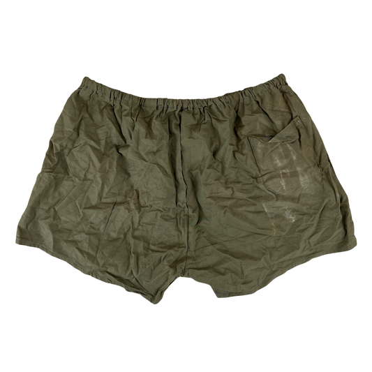 Czechoslovak Army 70's Olive PT Shorts - Small