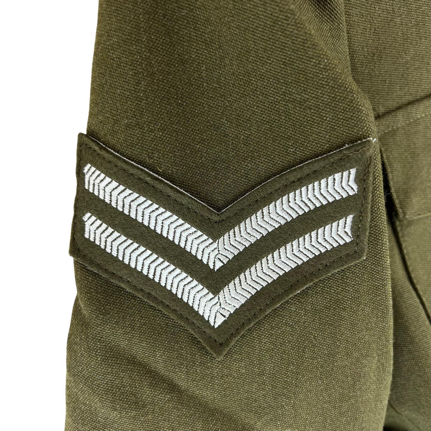 British Army 1980 Pattern No. 2 Olive Green Dress Jacket - RLC - Medium 170/96