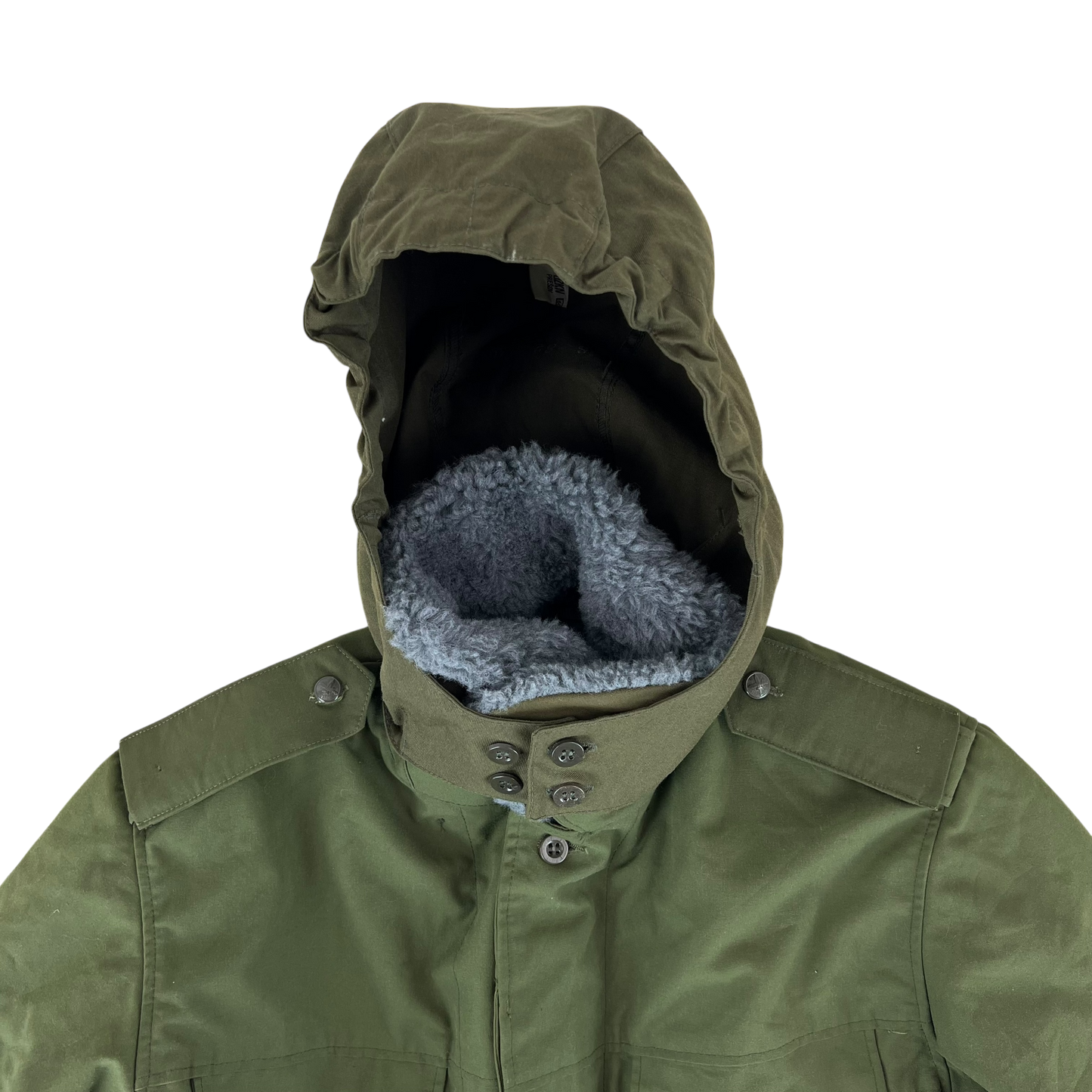 Czech Army Olive Green M85 Field Parka w/ Thermal Liner - Medium 172/100