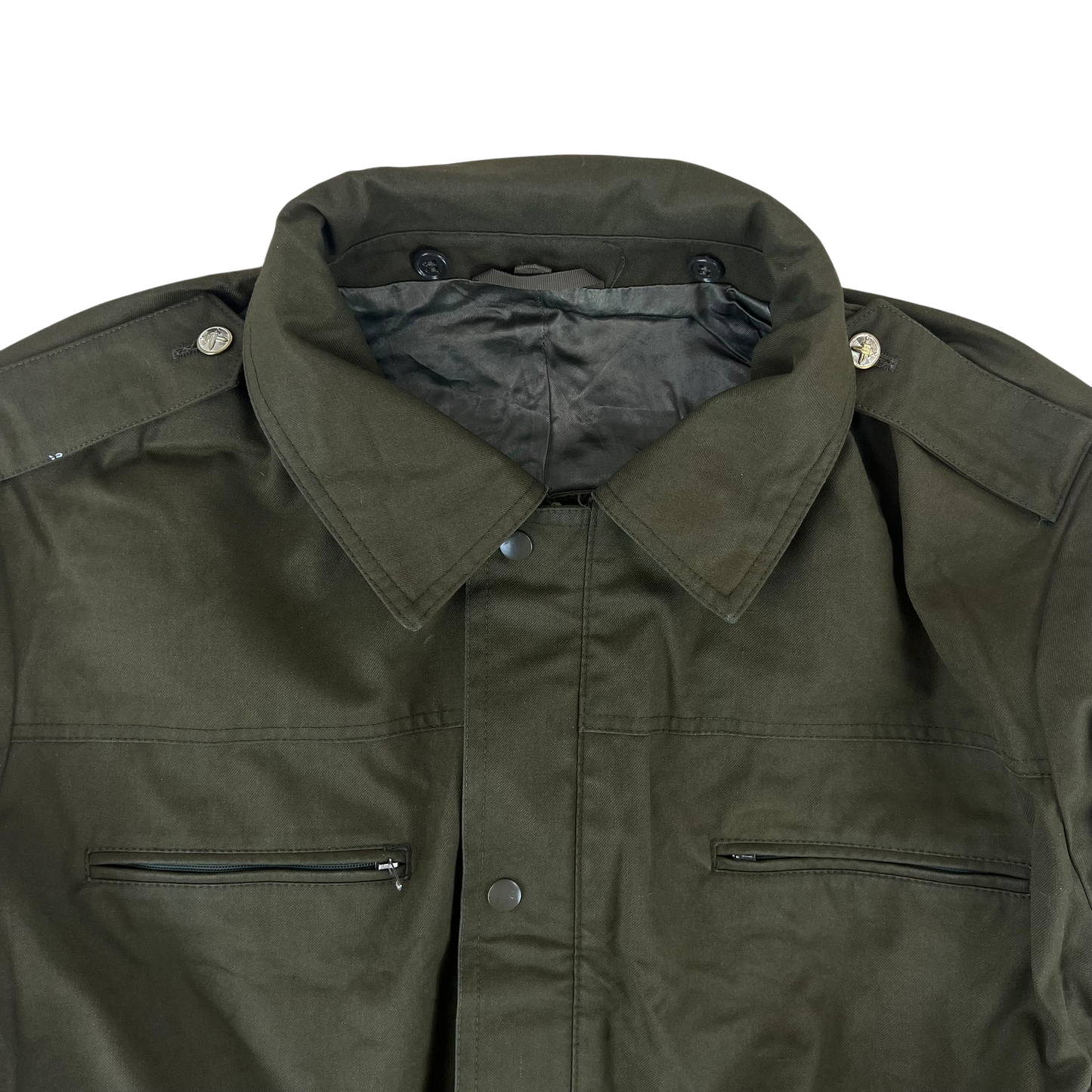 Czechoslovak Army M85 Guard's Coat Olive Green - Large