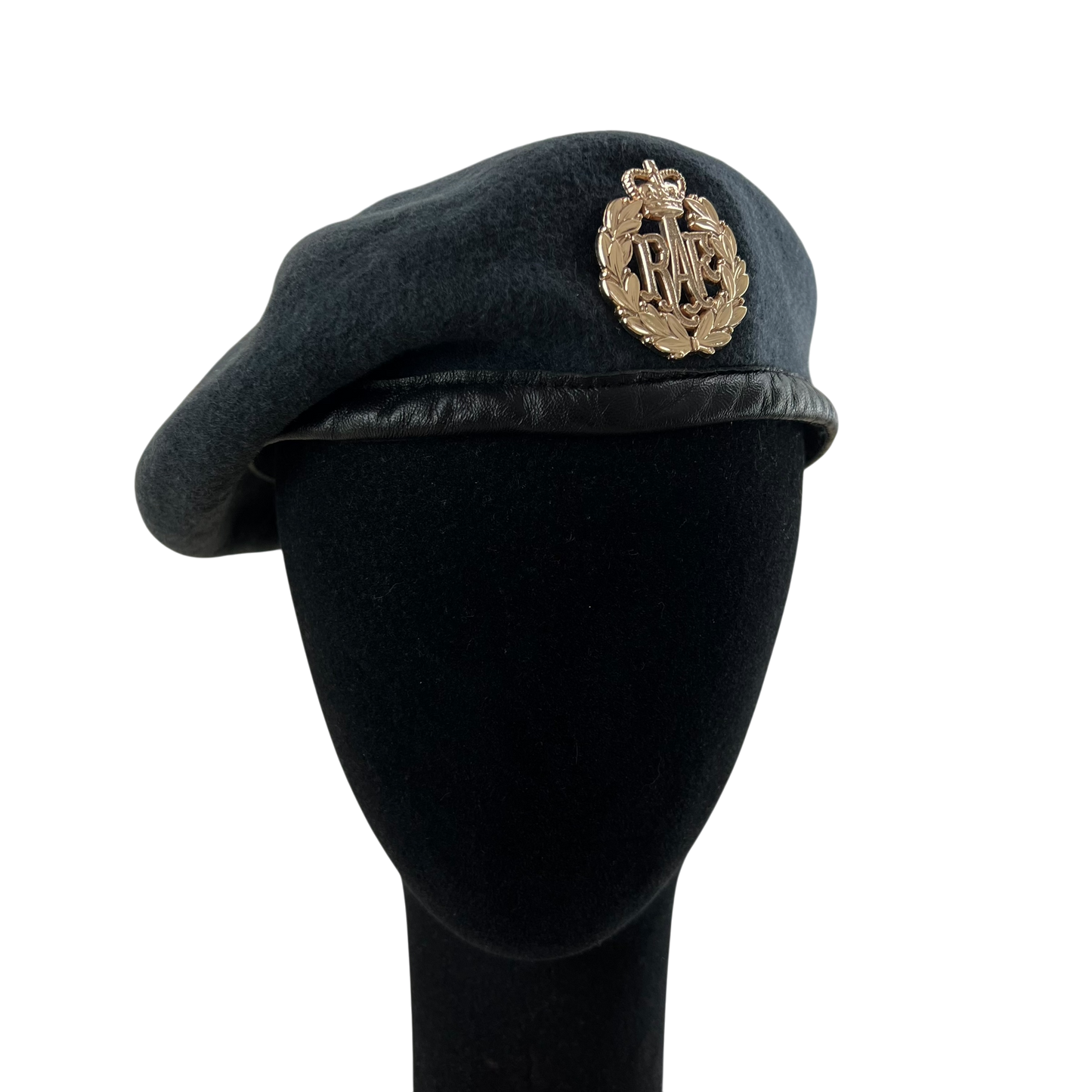 British RAF Beret w/ Badge - Small 55cm