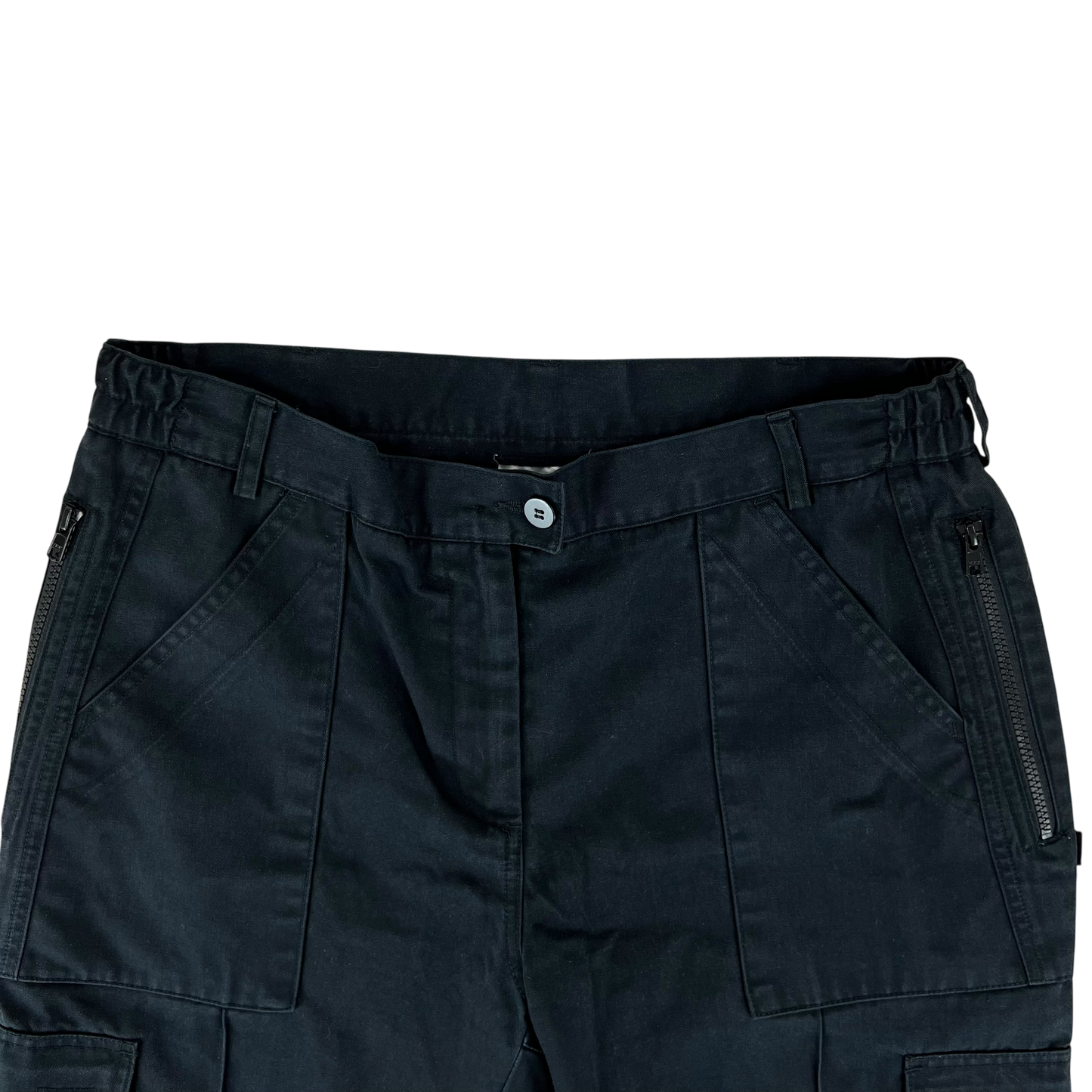 British Police Women's MoD Black Utility Trousers - W37 L29.5 16XL