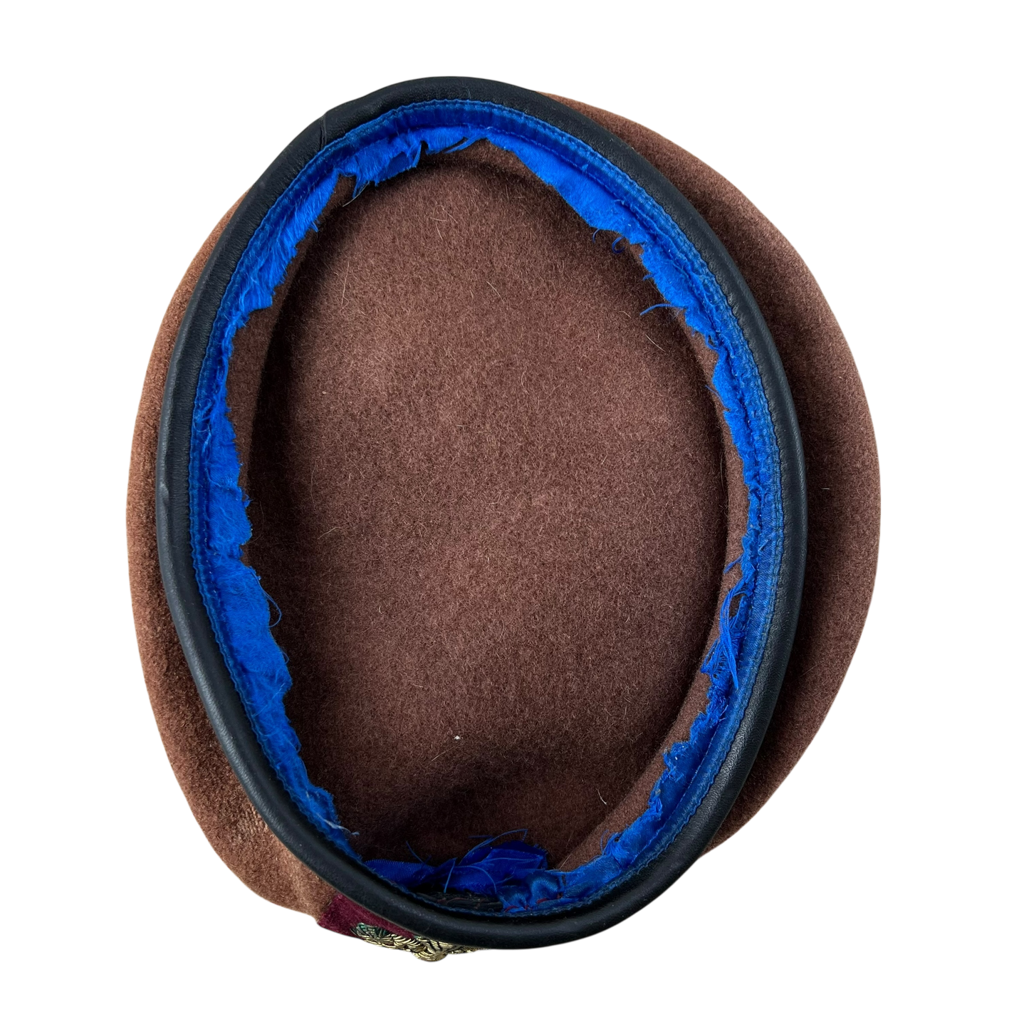 British Army Beret w/ Patch - King's Royal Hussars - Medium