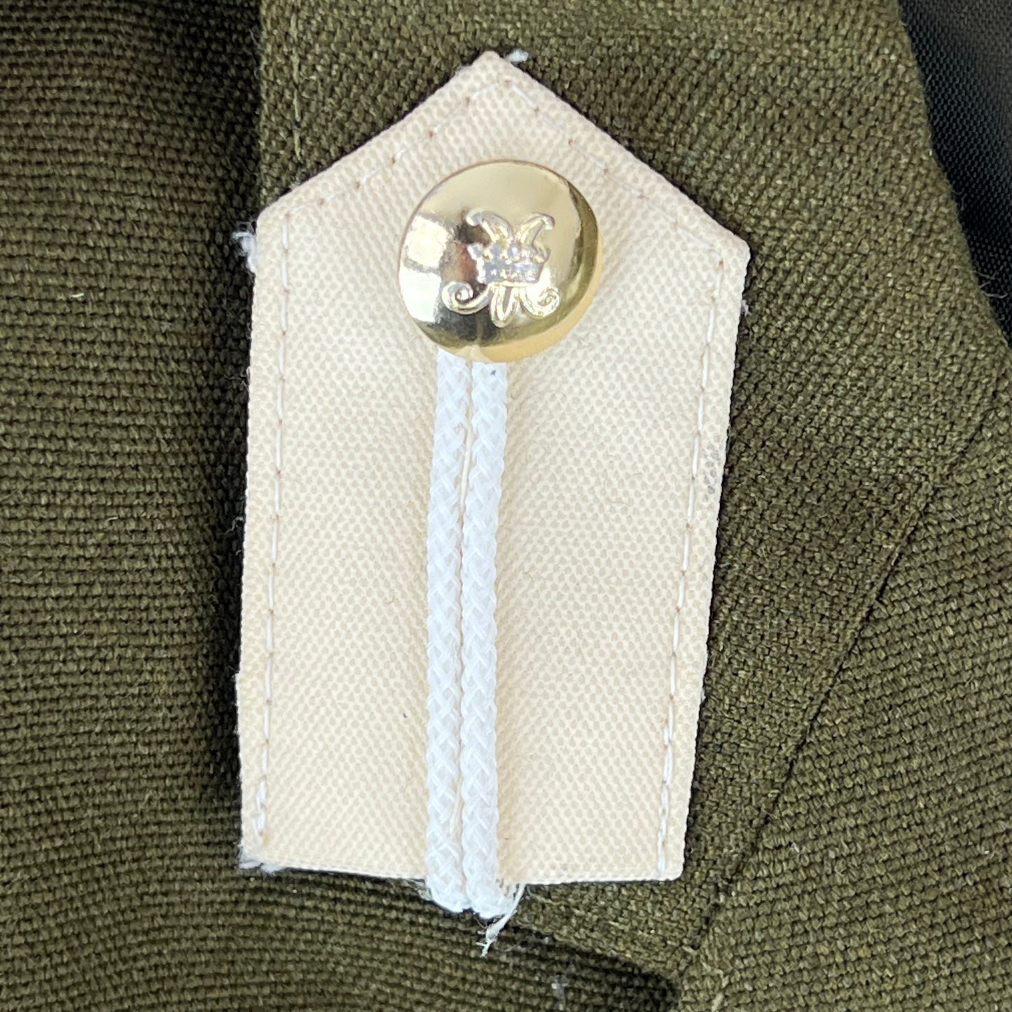 British Army Women's 1980 Pattern No. 2 Olive Green Dress Jacket - Welbeck College - Small 162/88