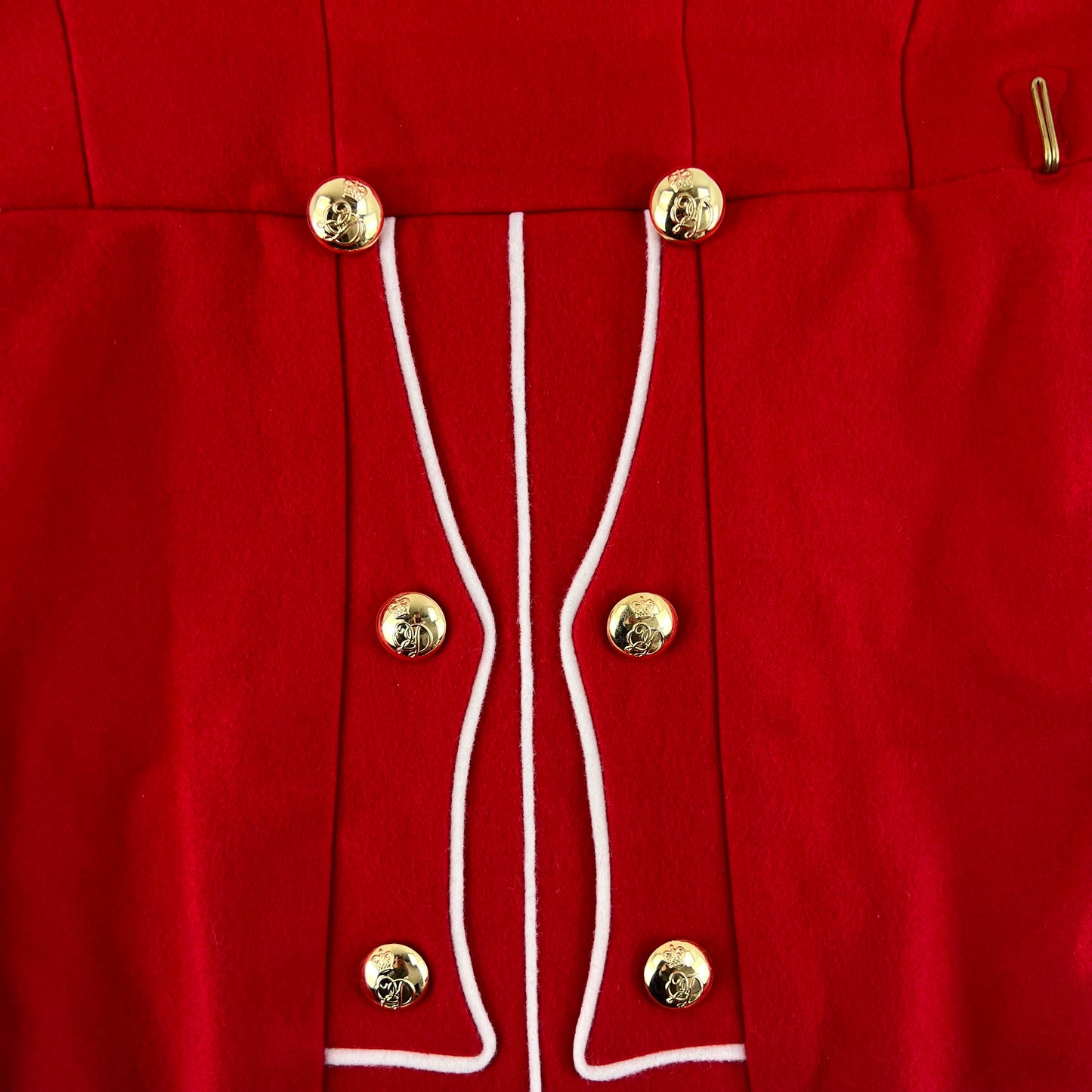 British Army Red Tunic Jacket - Queen's Division Minden Band - Medium