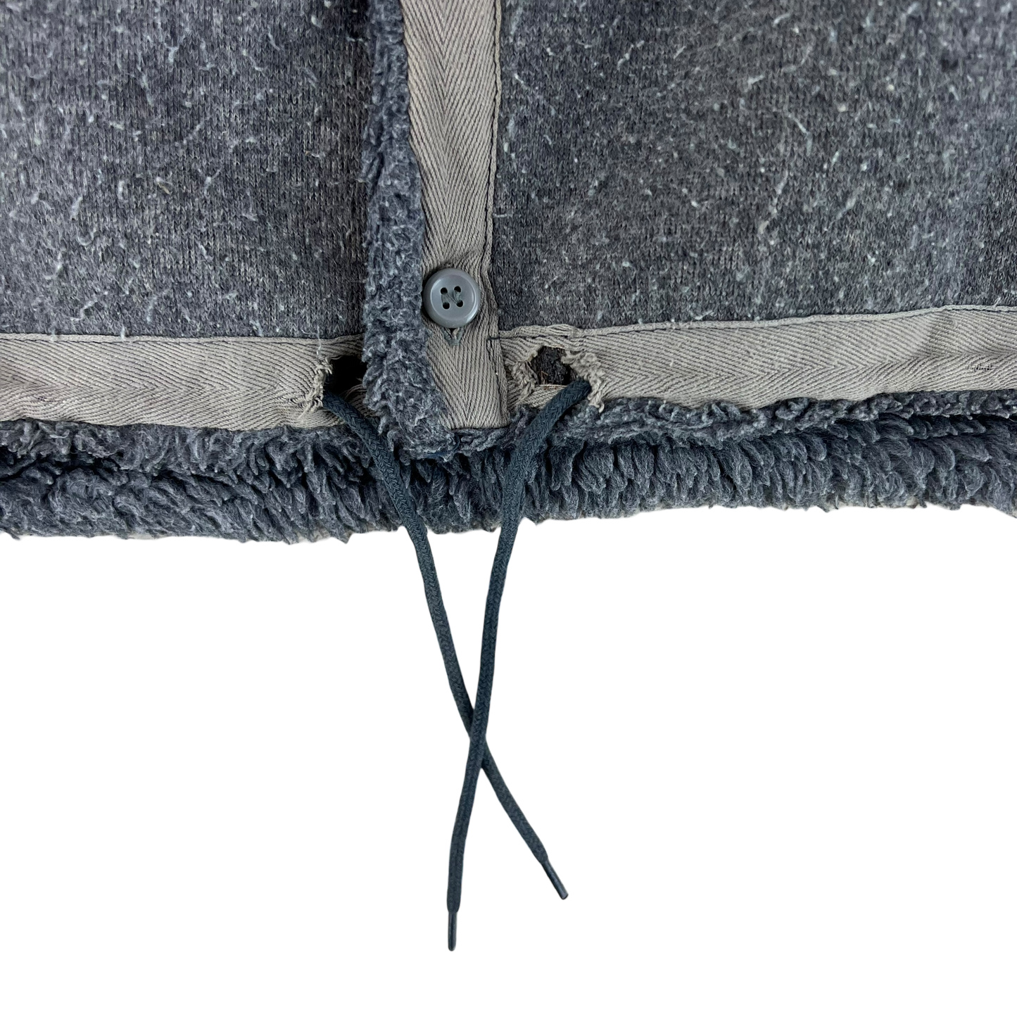 Czechoslovak Army Faux Fur Jacket Liner Cardigan M85 - Large