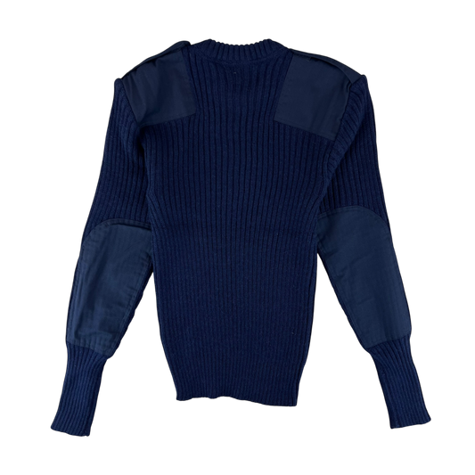 British Royal Navy Wool Crew Neck Pullover Jersey Jumper - Medium 100cm