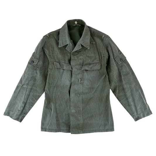 East German Army NVA DDR Raindrop Strichmuster Camouflage Jacket - Medium m44