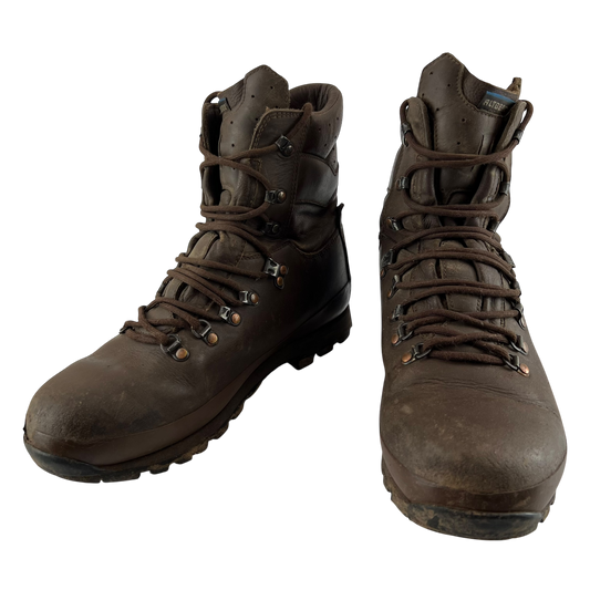 British Army Altberg Defender Brown Combat Boots - Size 11M