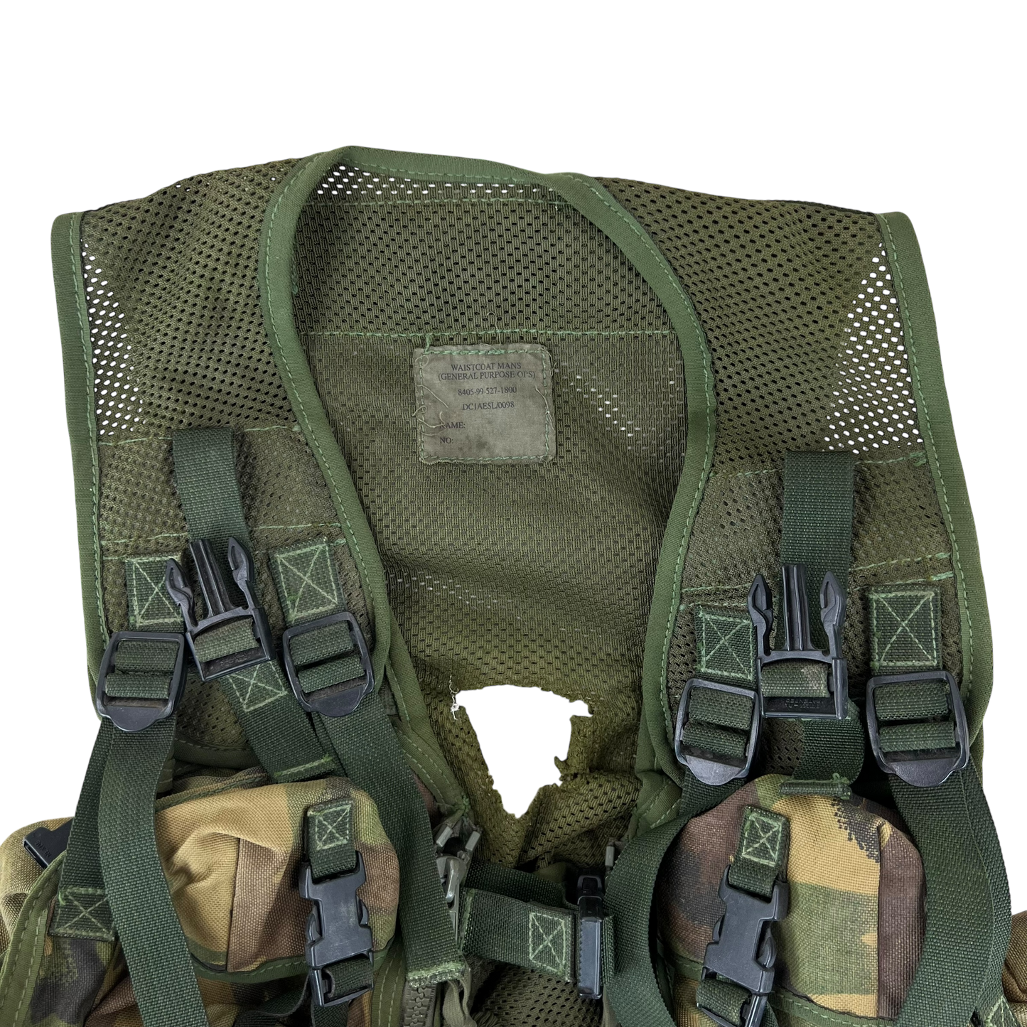 British Army Waistcoat Tactical Vest DPM Camouflage GP OPS