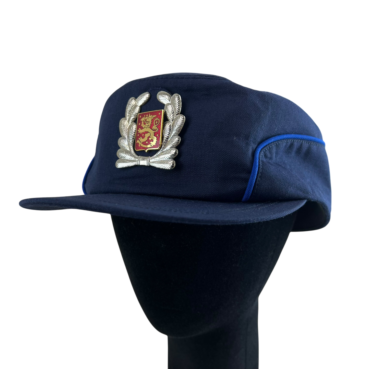 Finnish Police Summer Cap w/ Badge - Medium 57cm