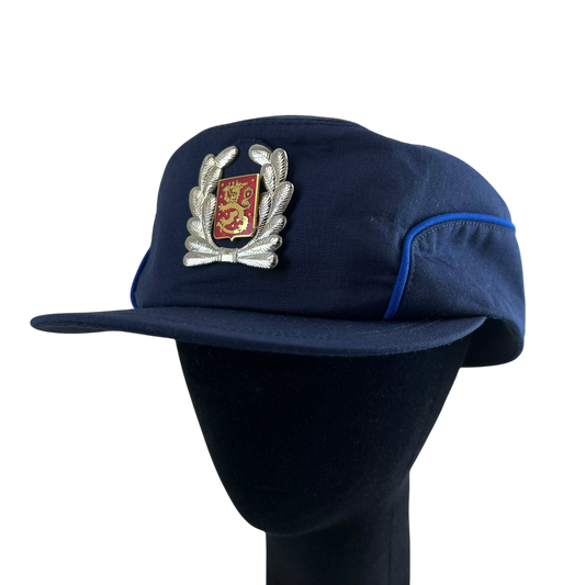 Finnish Police Summer Cap w/ Badge - Medium 57cm