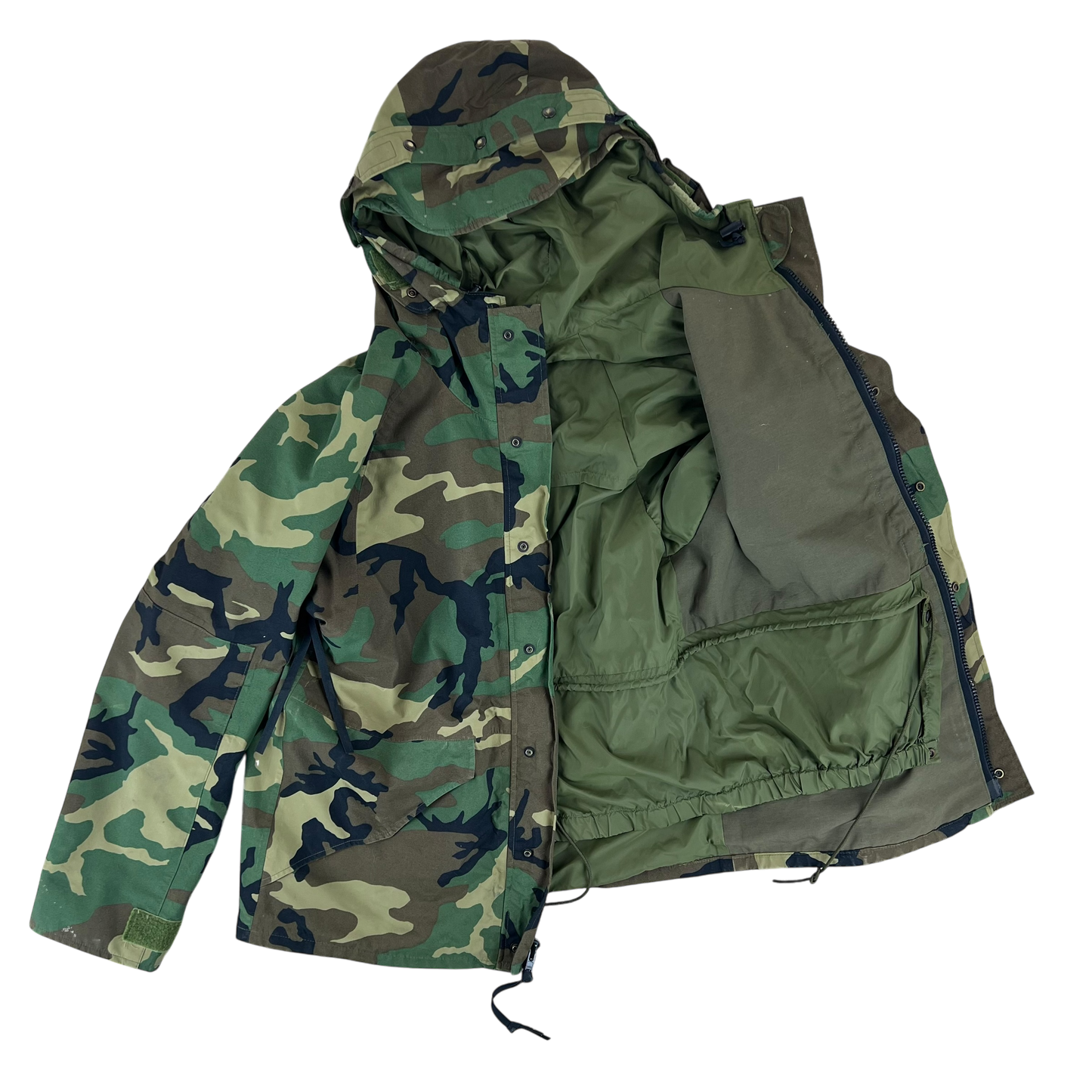 US Army M81 Woodland Camouflage MVP Parka - Medium