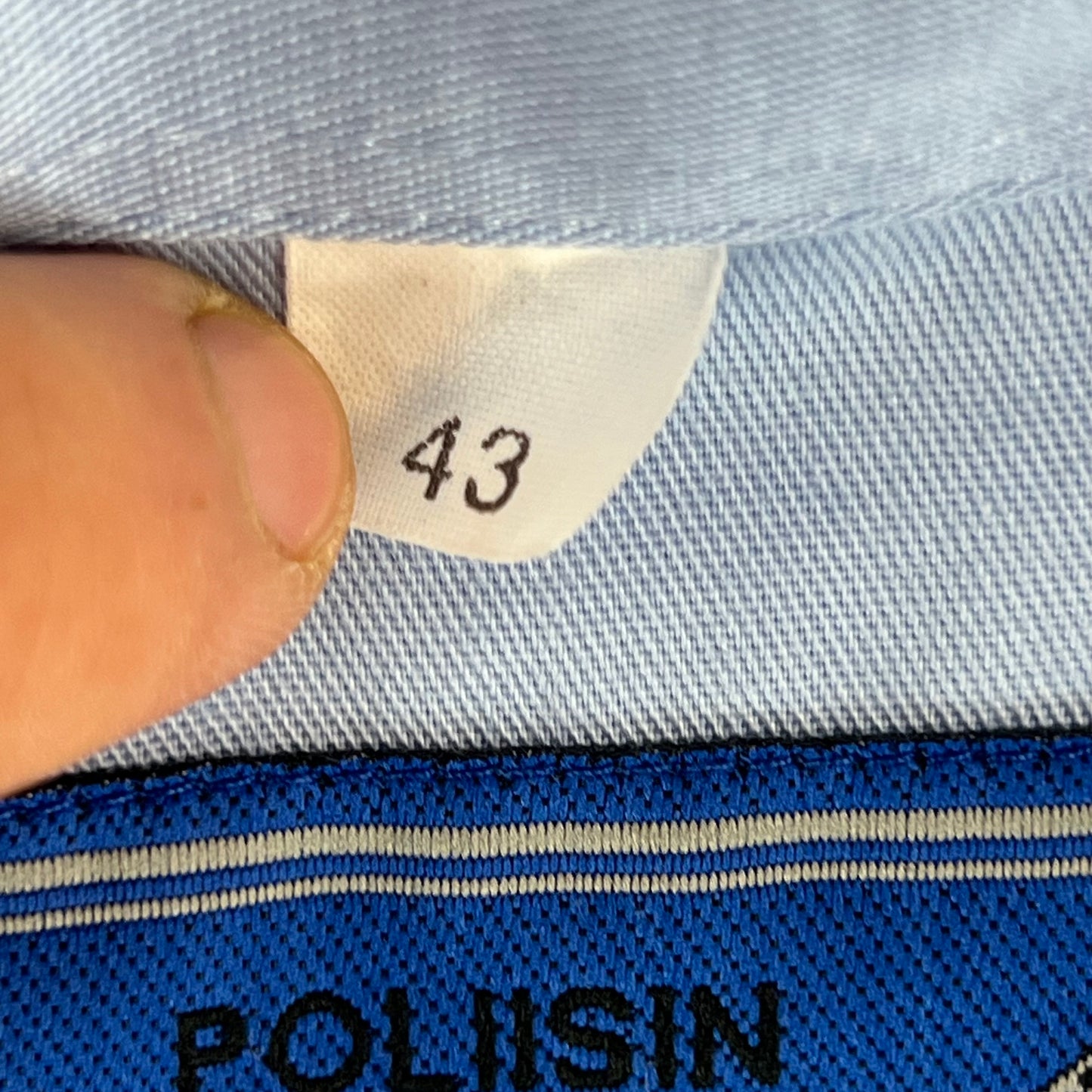 Finnish Police Shirt Long Sleeve - X Large C43