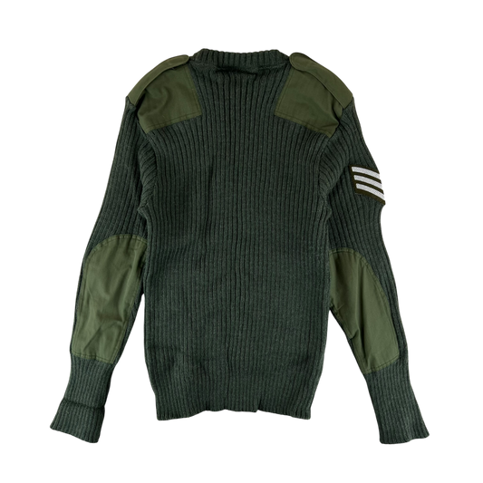 British Army Olive Green Pullover Jumper - Large 112cm