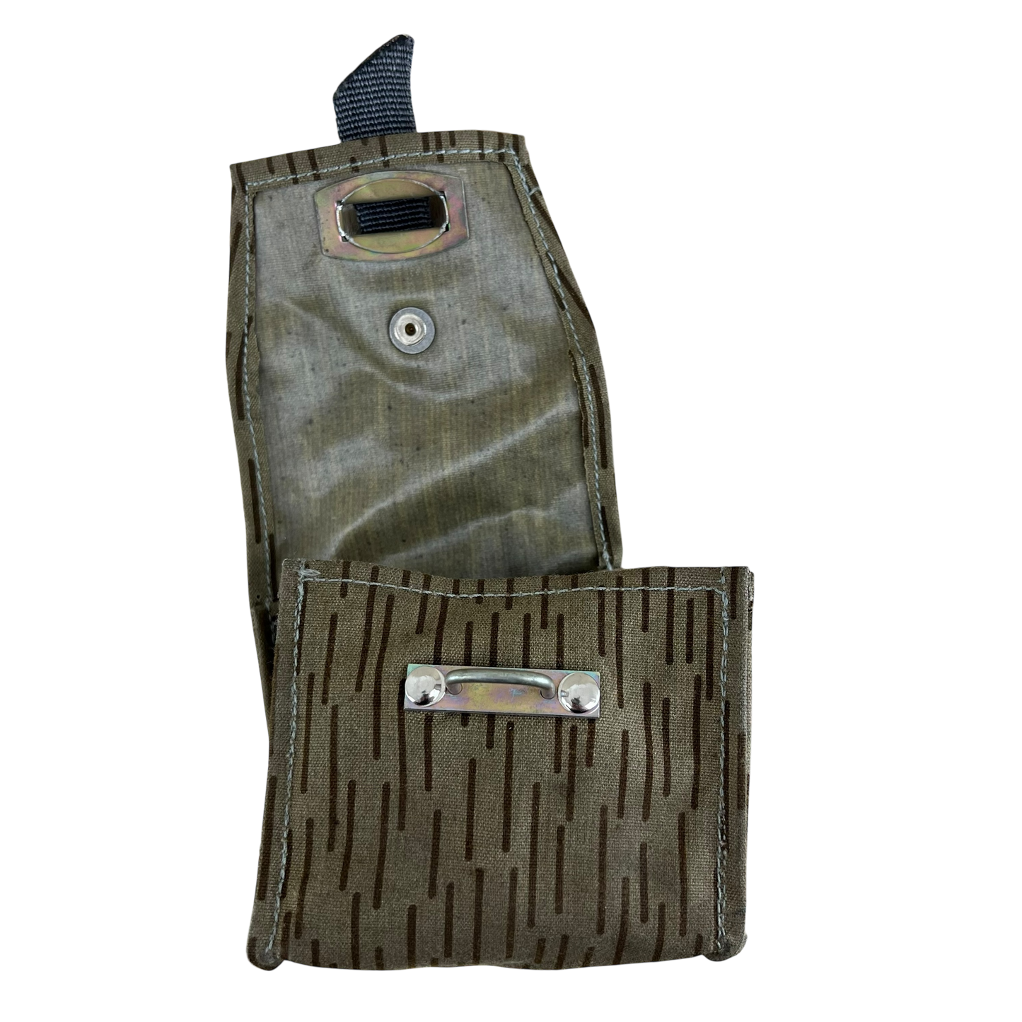 East German Army NVA DDR Strichmuster "Rain Drop" Camo Pouch