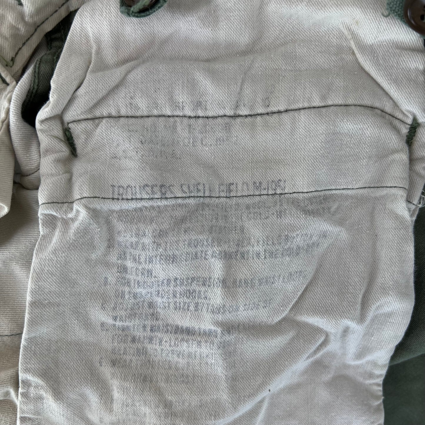 US Army M51s Olive Green Combat Trousers - W36 L31