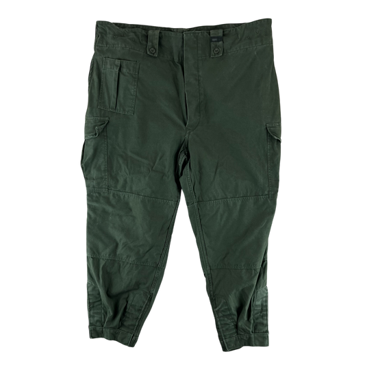 Belgian Army M64 Olive Green Trousers - W45 L29
