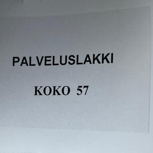 Finnish Police Summer Cap w/ Badge - Medium 57cm