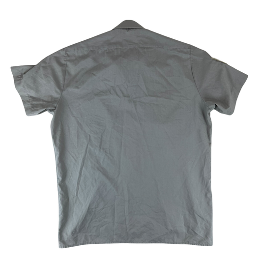 British Royal Marines Mens Stone Shirt Short Sleeve - Large 42 Collar