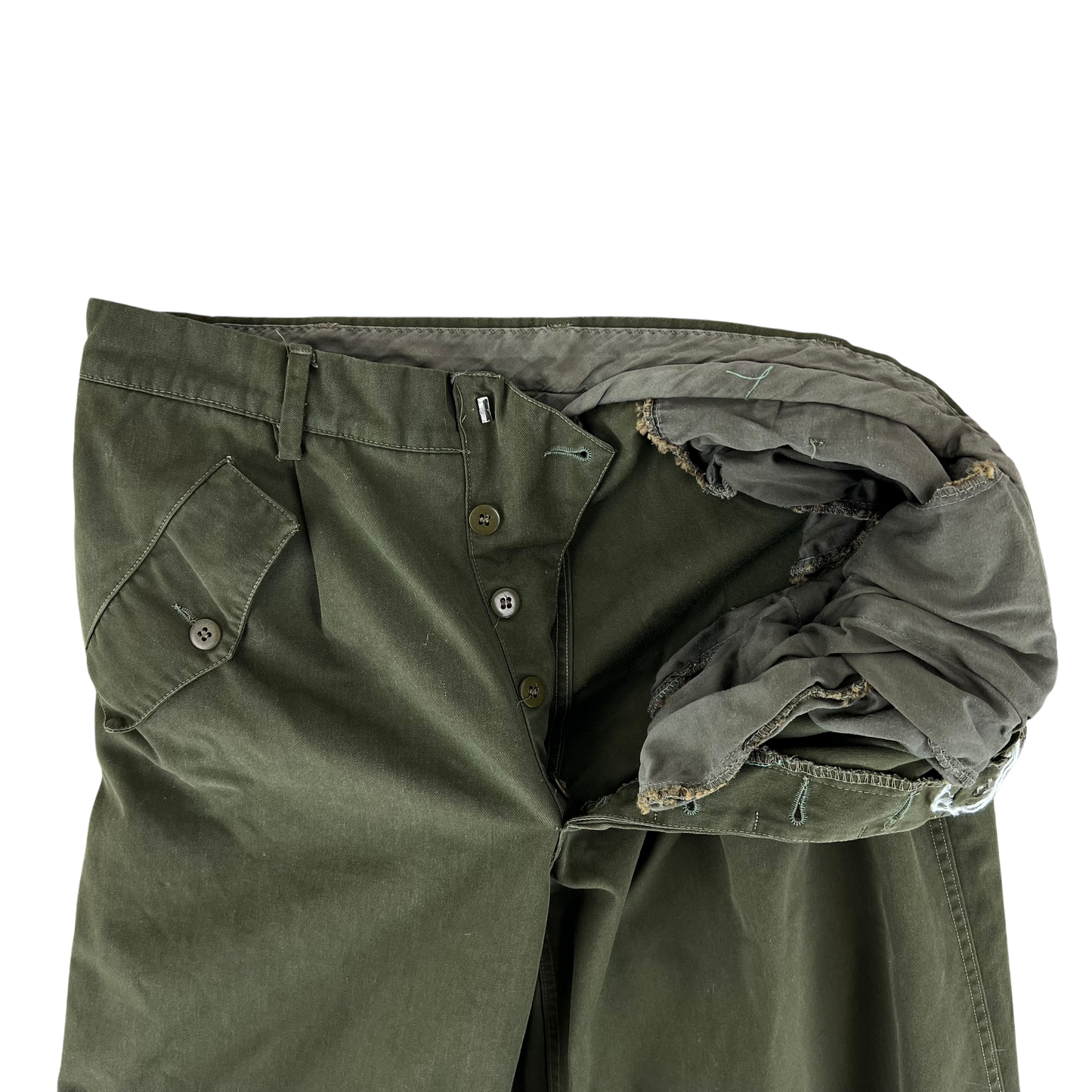 Italian Army Olive Drab Roma 75 Trousers - W30 L33.5