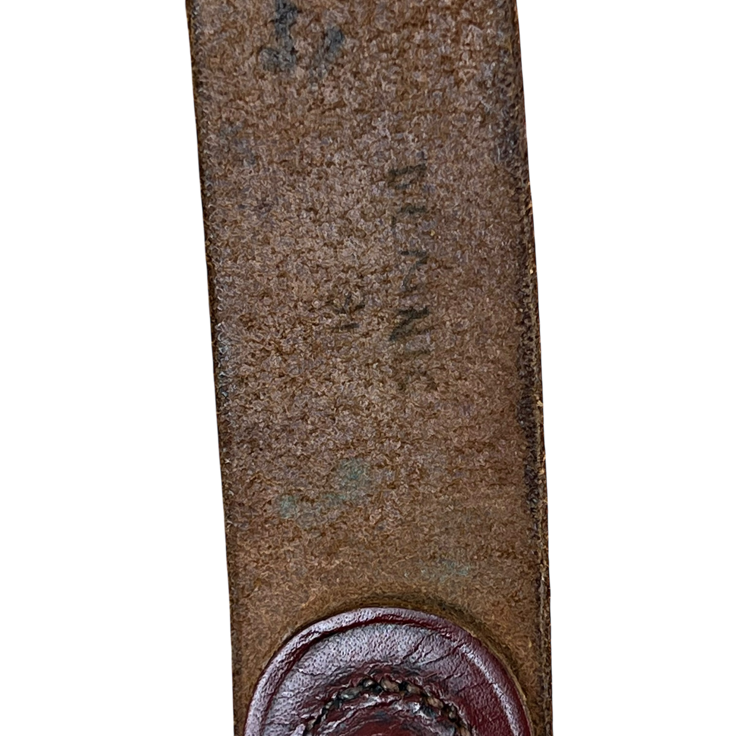 British Army Brown Sam Browne's Leather Belt - Small