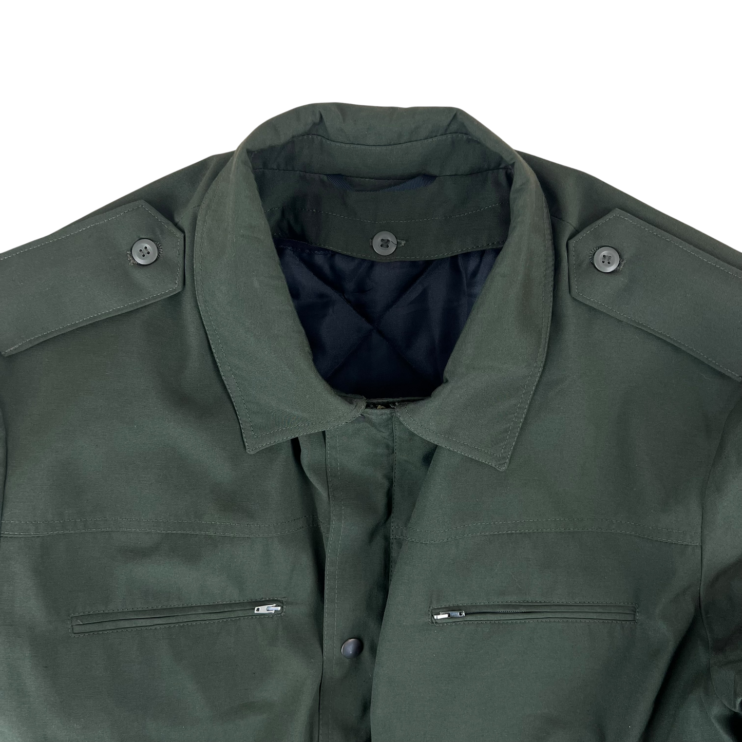 Slovak Army M97 Guard's Coat Olive Drab w/ Liner - Large