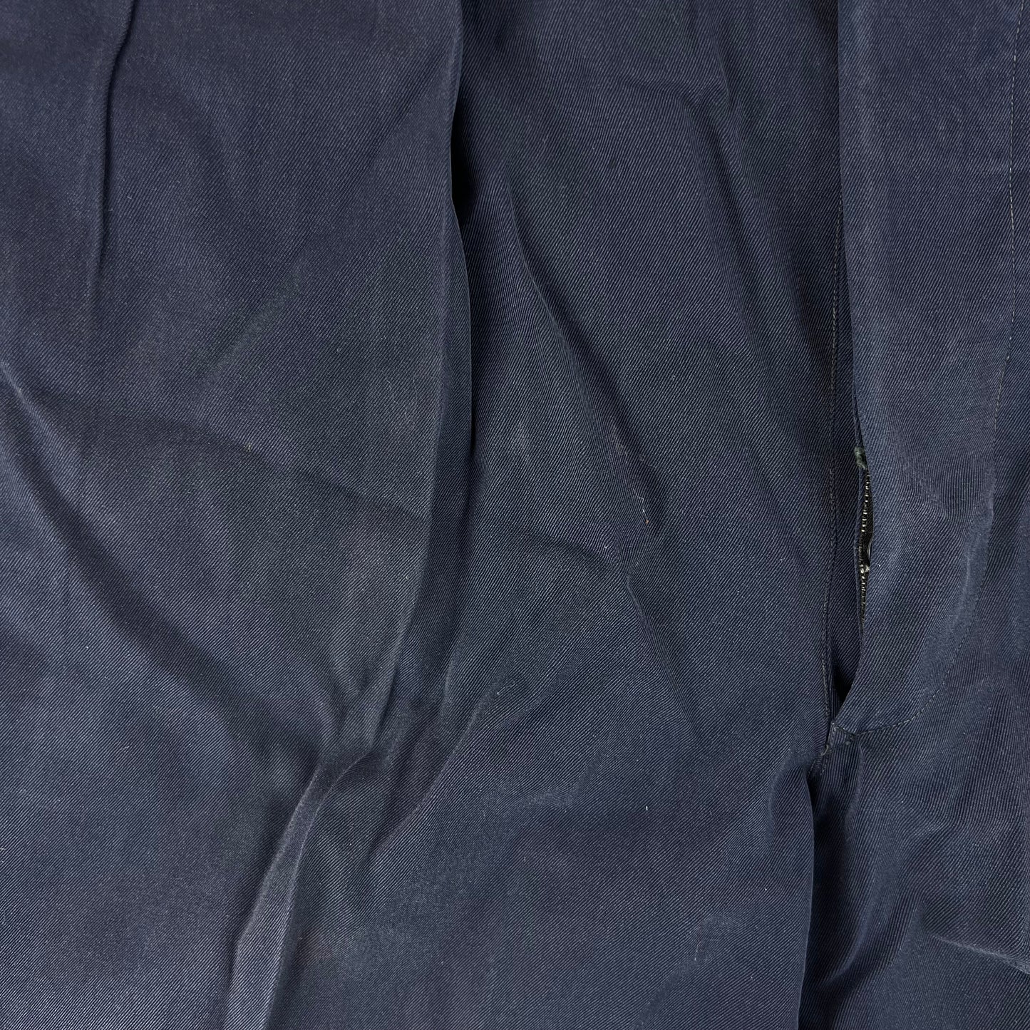 British Merchant Navy 50s Blue Tropical Shorts - W39