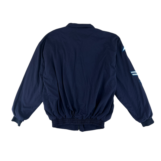 British Army / Tri-Services Navy Blue PTI Tracksuit Top Jacket - X Large