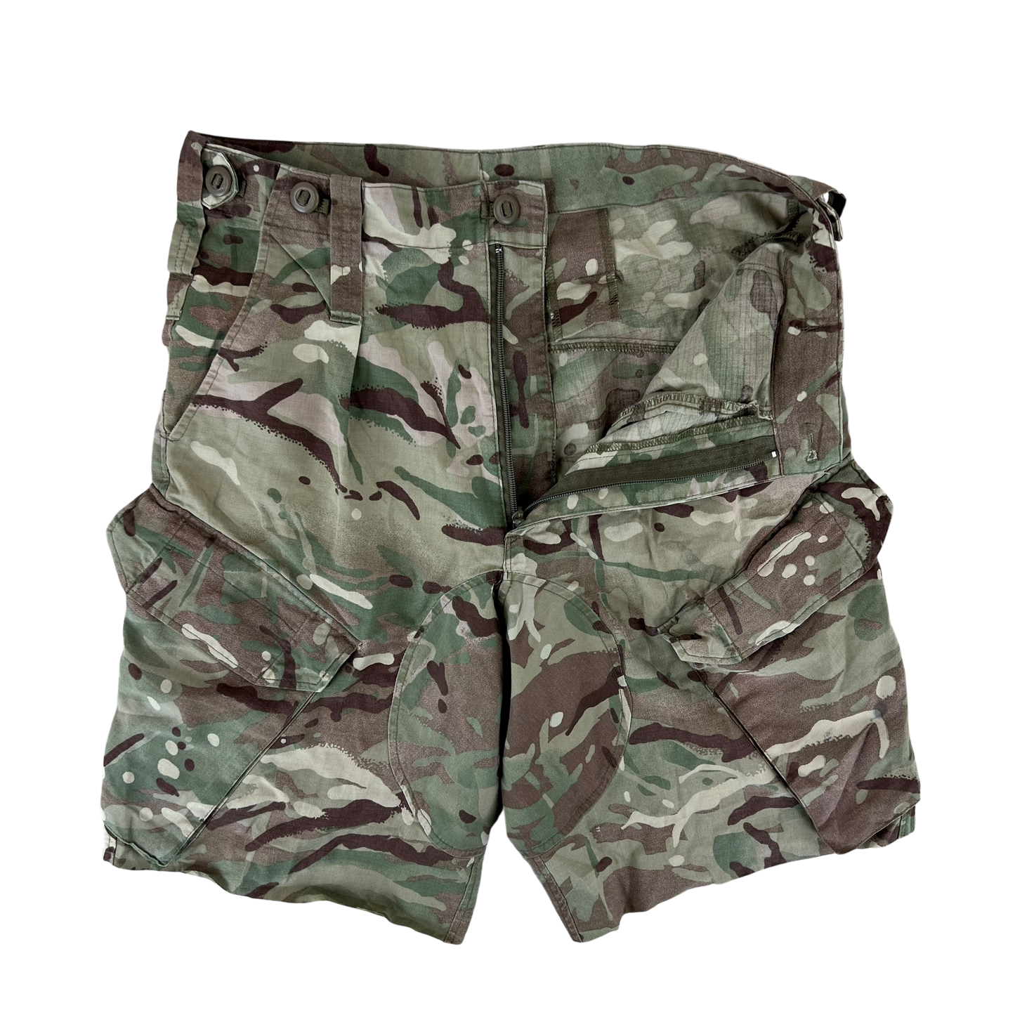 British Army MTP Camouflage Field Tailored Combat Shorts - W32