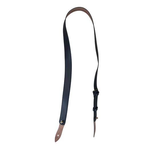 British Army Brown Leather Sam Browne Belt Shoulder Strap - Size 6