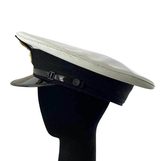 British Royal Navy Officer's Peaked Dress Cap - Large 59cm