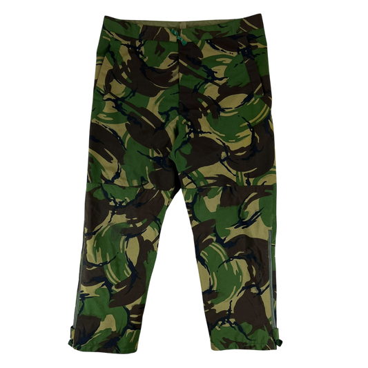 British Army Woodland DPM Camouflage MVP Waterproof Trousers - W39 L28 170/104