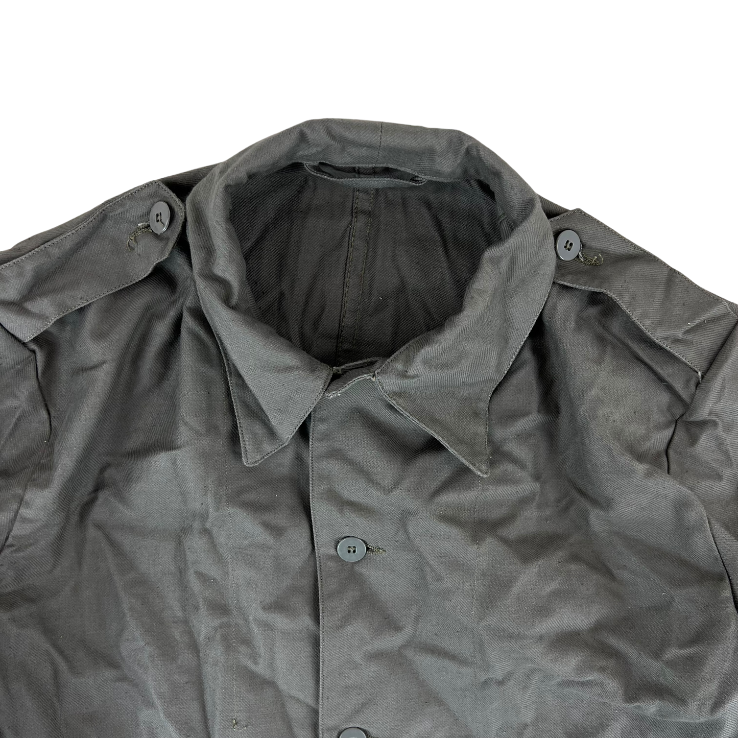 Swedish Army M40 "Grötrock" Brown Work Jacket - Large