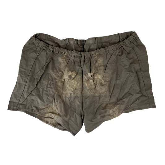 Czechoslovak Army 90's Olive PT Shorts - Small