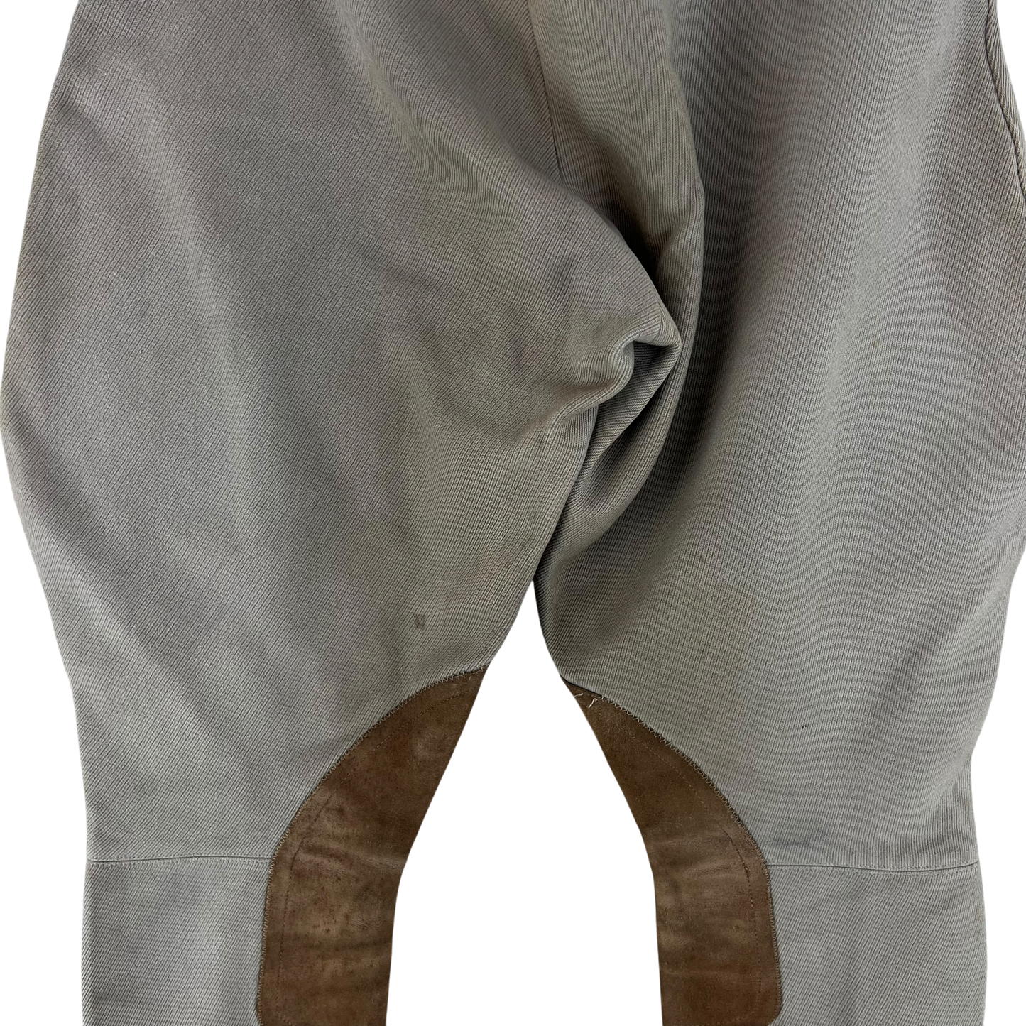 British Army 50s Khaki Cavalry Riding Trousers Jodhpurs - W22 L26.5