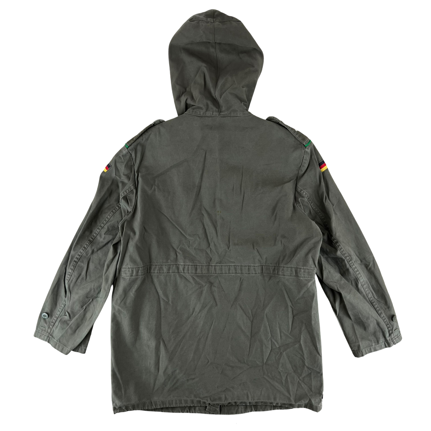 West German Army Parka Olive Drab - Large GrNr 7