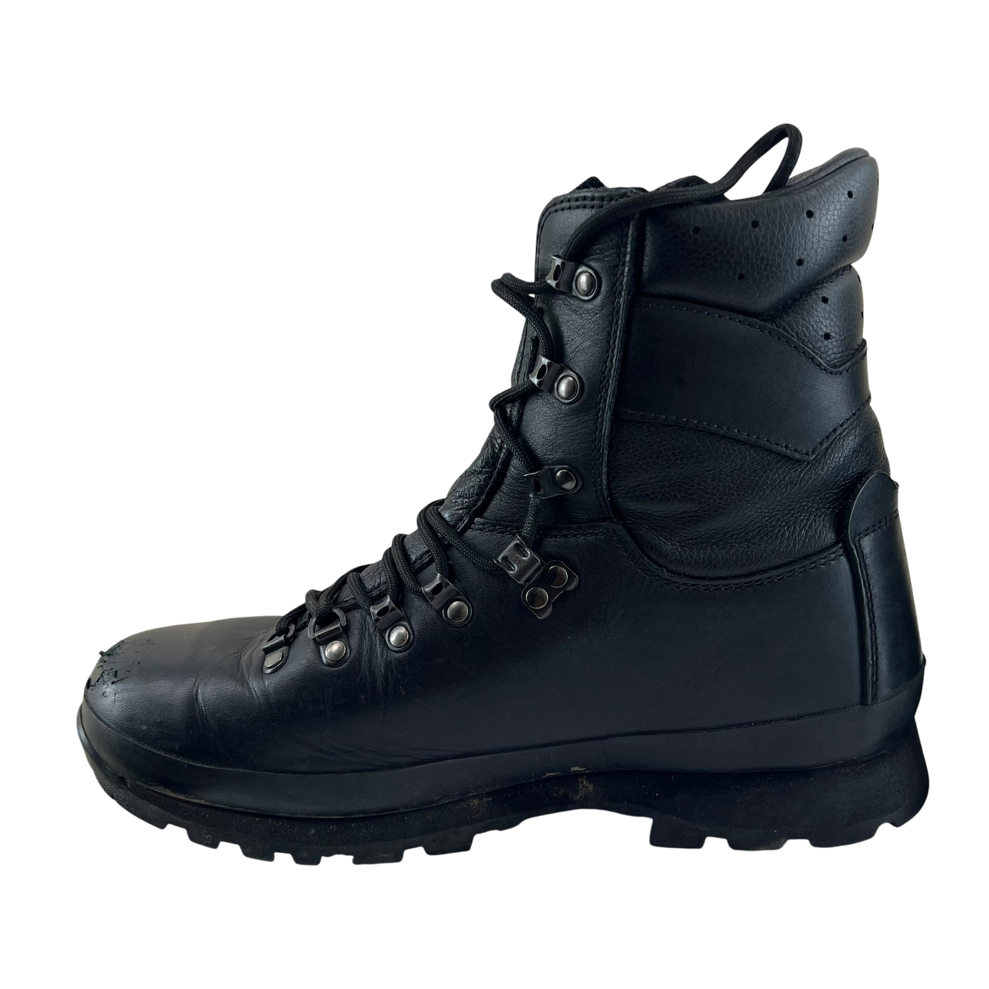 British Army Altberg Defender Black Combat Boots - Size 10M