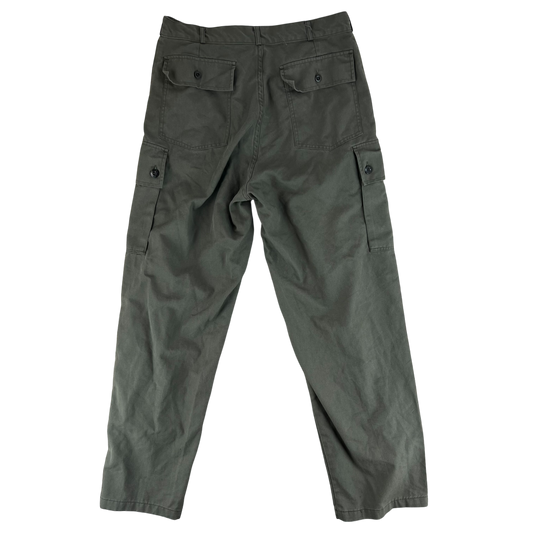 Dutch Air Force 80s Grey Utility Trousers - W34 L33.5