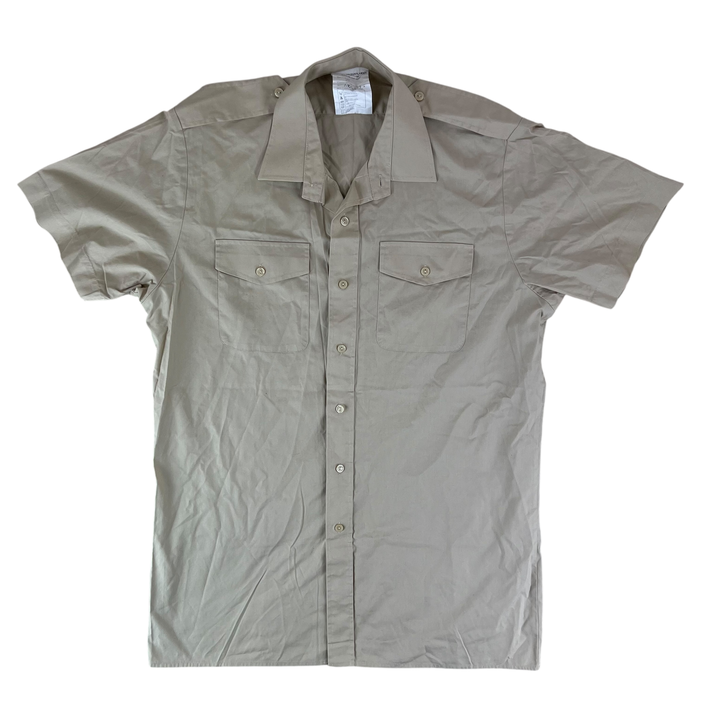 British Army Fawn All Ranks Short Sleeve Shirt