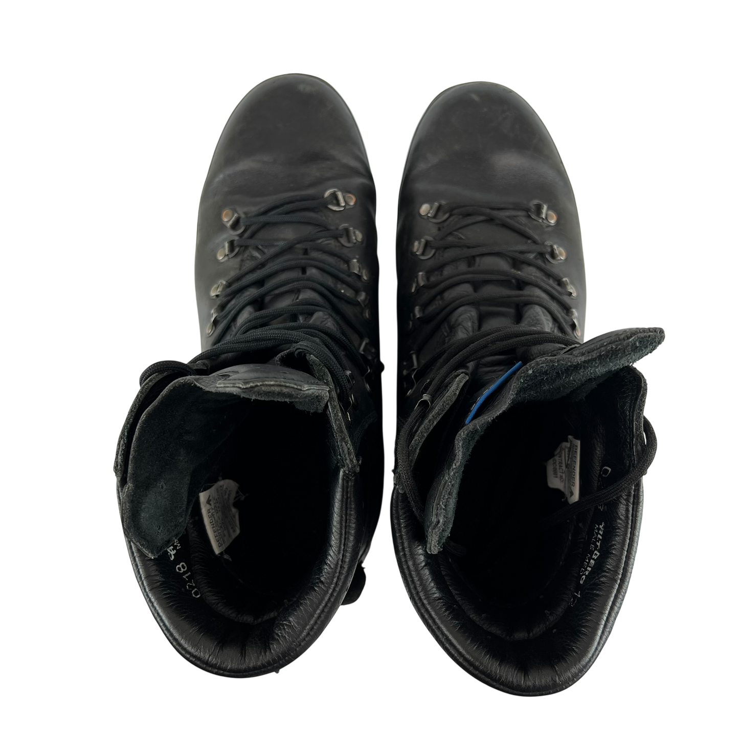 British Army Altberg Defender Black Combat Boots - Size 12M