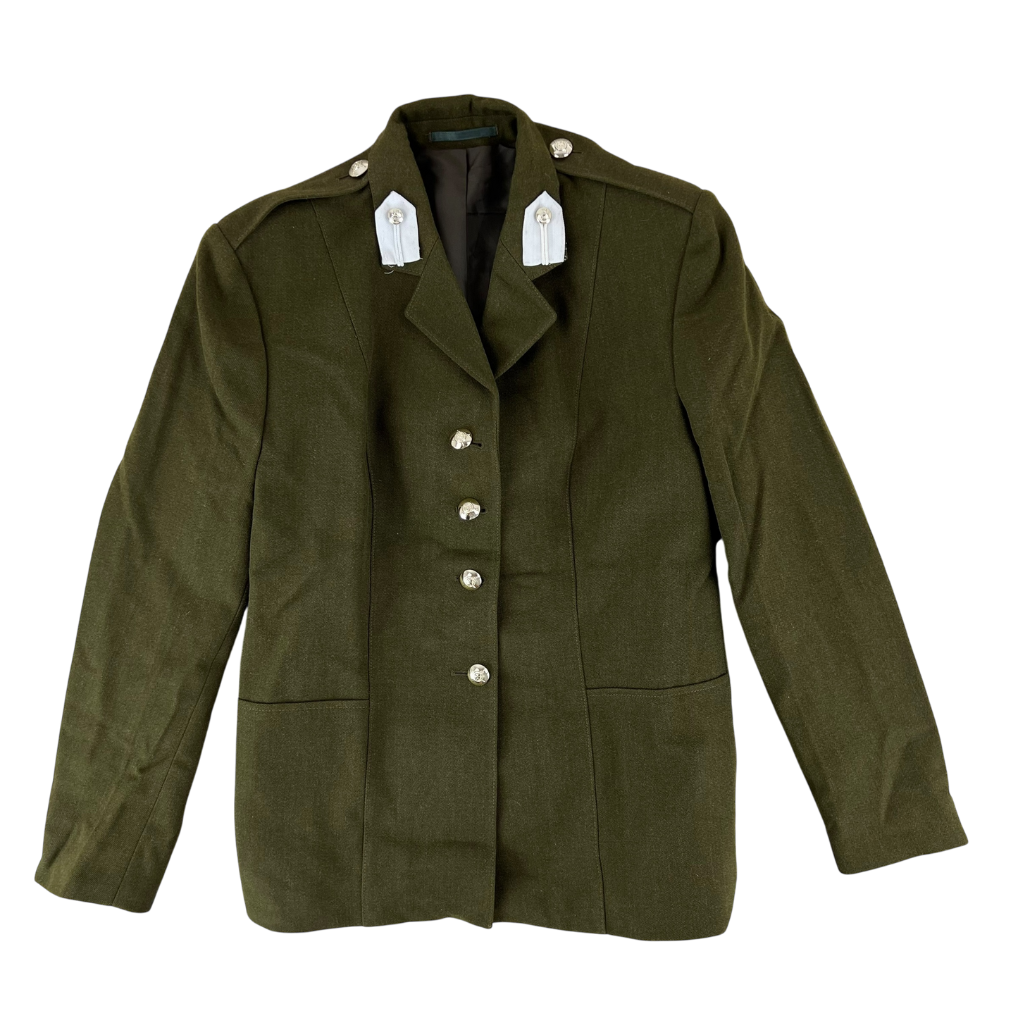 British Army Women's 1980 Pattern No. 2 Olive Green Dress Jacket - Welbeck College - Medium 162/96
