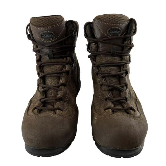 British Army AKU Brown Combat Boots - Size 9L