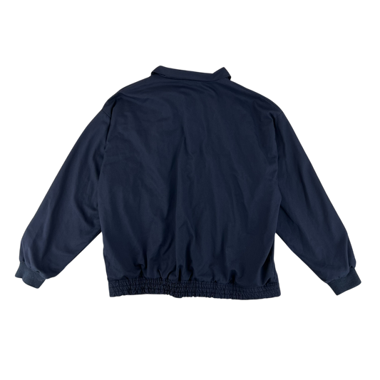 British Army / Tri-Services Navy Blue PTI Tracksuit Top Jacket - Large