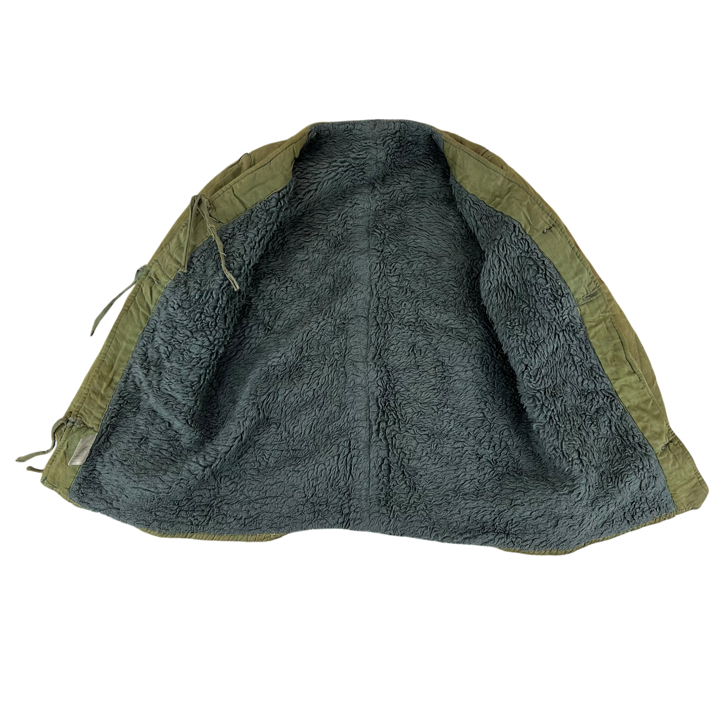 Greek Army M65 Faux Fur Jacket Liner - Small