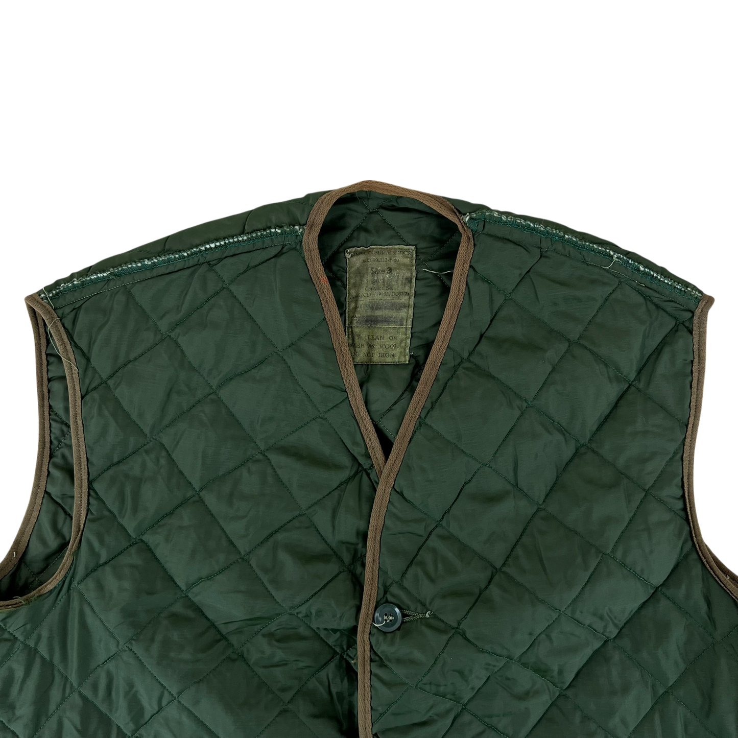 British Army Cold Weather Jacket Gilet Liner - Large