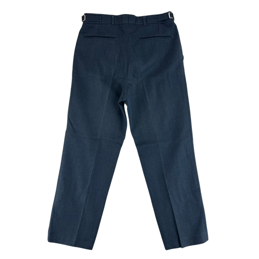 British RAF 72 Pattern Blue-Grey Dress Trousers - W33 L30