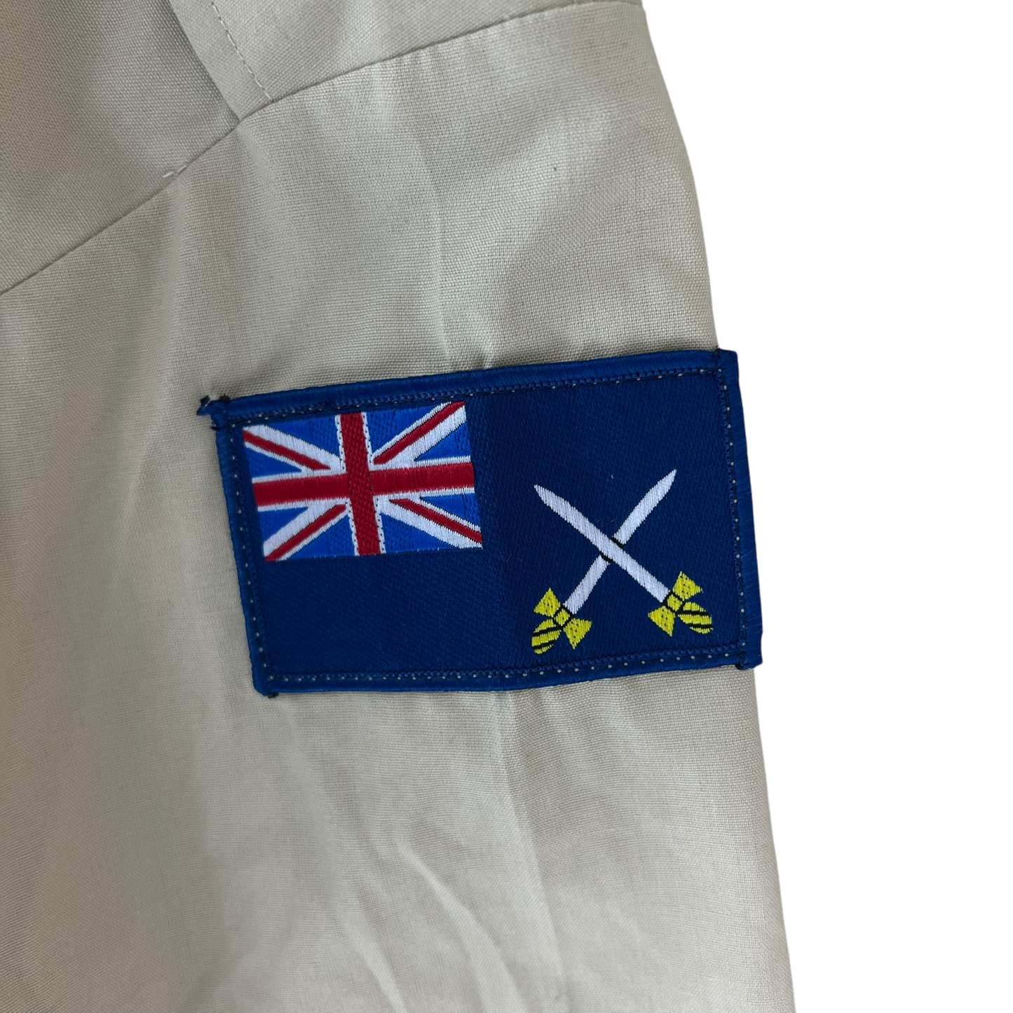 British Army Mens Fawn Shirt Short Sleeve - Large C42