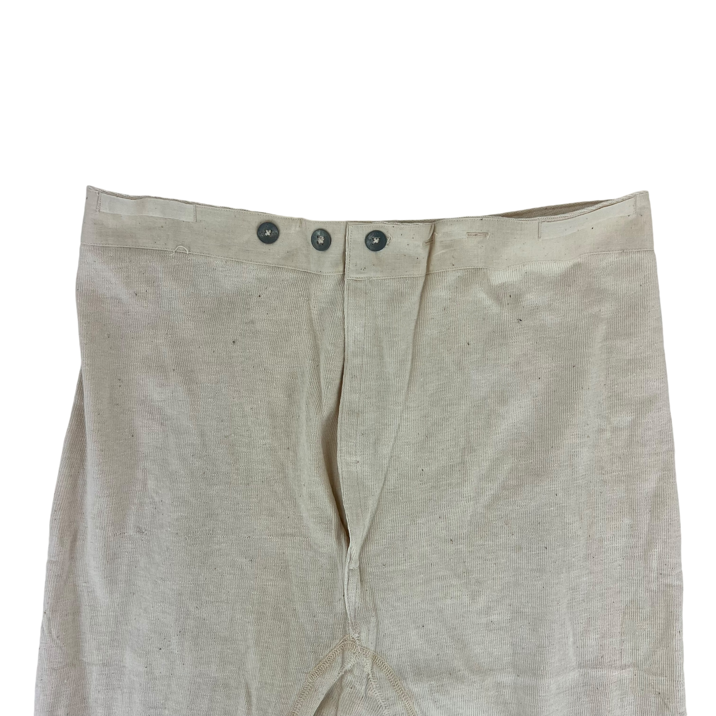 Swedish Army 1940's Vintage Cream Long Johns - W37