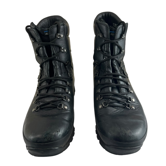 British Army Altberg Defender Black Combat Boots - Size 10M